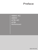 MSI A88XI AC Bedienungsanleitung