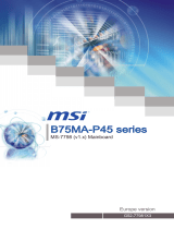 MSI CSM-B75MA-P45 Bedienungsanleitung