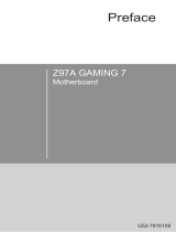 MSI Z97A GAMING 7 Bedienungsanleitung
