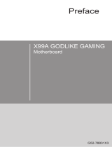 MSI X99A GODLIKE GAMING Bedienungsanleitung