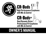 Mackie CR-Buds Series OM Benutzerhandbuch