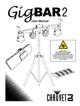 CHAUVET DJ GigBAR 2 LED Multi-Effect Light Benutzerhandbuch