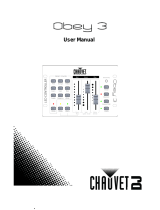 CHAUVET DJ Obey 3 Benutzerhandbuch