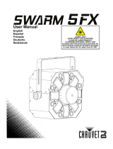 CHAUVET DJ Swarm 5 FX LED Multi-Effect Light Benutzerhandbuch