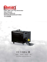 Antari DNG-200 Low Fog Machine Benutzerhandbuch
