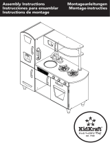 KidKraft Vintage Play Kitchen - Red Assembly Instruction