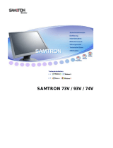 Samsung 74V Bedienungsanleitung