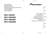 Pioneer DEH-1600UB Benutzerhandbuch