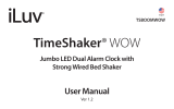 iLuv TimeShaker Wow Benutzerhandbuch