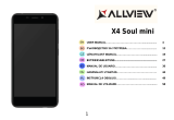 Allview X4 Soul Mini 3GB  Bedienungsanleitung
