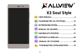 Allview X3 Soul Style Mocha Gold Benutzerhandbuch