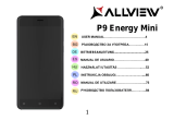 Allview P9 Energy mini Mocha Gold - Produs resigilat Benutzerhandbuch
