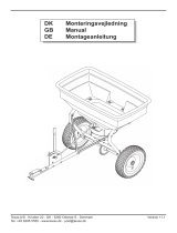 Texas Centrifuge spreader for tractor Bedienungsanleitung