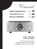 VINCENT Sv-200 Bedienungsanleitung