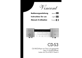 VINCENT CD-S3 Bedienungsanleitung