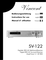 VINCENT SV-122 Bedienungsanleitung