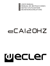 Ecler eCA120HZ Benutzerhandbuch
