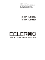 Ecler AMPACK25-80 Benutzerhandbuch