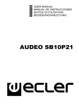 Ecler AUDEO SB10P21 Benutzerhandbuch