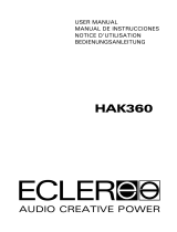 Ecler HAK360 Benutzerhandbuch