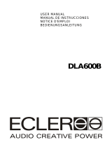 Ecler DLA600B Benutzerhandbuch