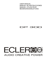 Ecler DP300 Benutzerhandbuch