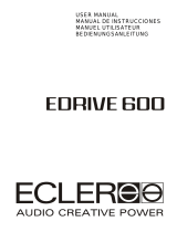 Ecler EDRIVE600 Benutzerhandbuch
