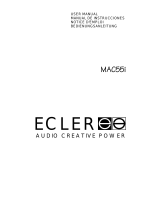 Ecler MAC55i Benutzerhandbuch
