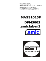 Ecler MASS1015P Benutzerhandbuch