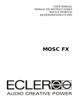 Ecler MOSC FX Benutzerhandbuch