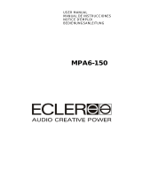 Ecler MPA6-150 Benutzerhandbuch