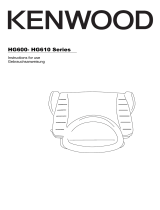 Kenwood HG600 Bedienungsanleitung