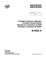Wacker Neuson BV50A-H Parts Manual