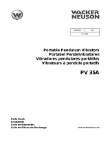 Wacker Neuson PV35A Parts Manual