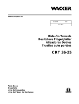 Wacker Neuson CRT36-25 Parts Manual