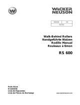 Wacker Neuson RS600 Parts Manual