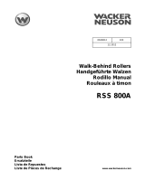 Wacker Neuson RSS800A Parts Manual