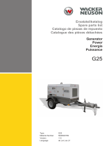 Wacker Neuson G25 Parts Manual