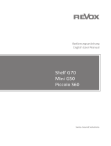 Revox Piccolo S60 Benutzerhandbuch