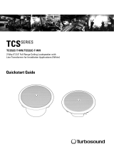 Turbosound TCS32C-T-WH Schnellstartanleitung