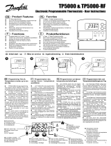 Danfoss Programmable Room Thermostat, TP5000 Benutzerhandbuch