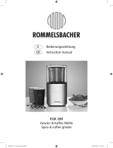 Rommelsbacher EGK 200 Bedienungsanleitung