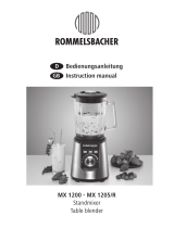 Rommelsbacher 1205R Bedienungsanleitung
