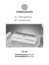 Rommelsbacher VAC300 Bedienungsanleitung