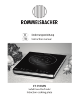 Rommelsbacher CT 2100/IN Kochfeld Bedienungsanleitung