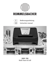 Rommelsbacher SWG700 Bedienungsanleitung