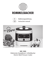 Rommelsbacher MD 1000 - WIENEU Bedienungsanleitung