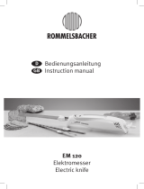 Rommelsbacher EM 120 WIENEU Bedienungsanleitung