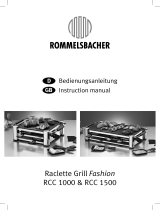 Rommelsbacher RCC 1500 WIENEU Bedienungsanleitung