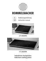 Rommelsbacher CT 3420/IN Kochfeld Bedienungsanleitung